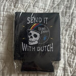Dutch bros cup coozie